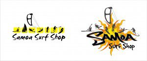 Samoa surf shop logo