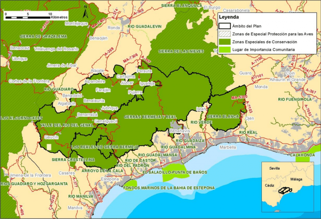 Sierra Blanca declarada Zona de Especial Protección Asociación Marbella Activa