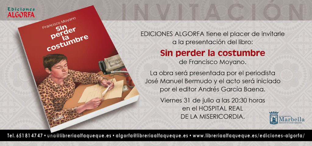 Invitación ''Sin perder la costumbre''-1